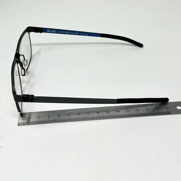 Blac Carbon by Bellinger House Villum Eyeglasses Frame Color StoneFiber 57-15
